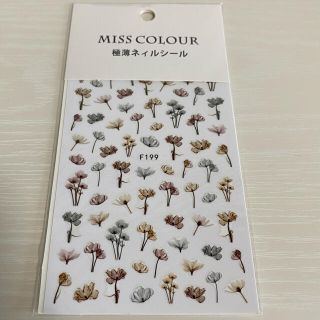 ネイルシール　押し花(ネイル用品)