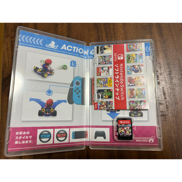 Nintendo Switch(ニンテンドースイッチ)のNintendo Switch　マリオカート８デラックス エンタメ/ホビーのゲームソフト/ゲーム機本体(家庭用ゲームソフト)の商品写真