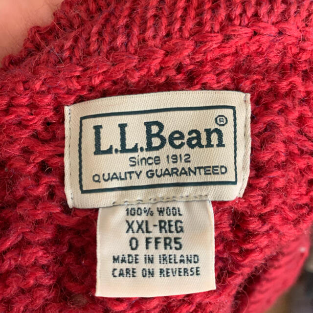 L.L.Bean(エルエルビーン)のヴィンテージケーブルニット レディースのトップス(ニット/セーター)の商品写真