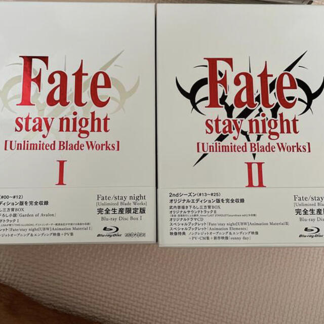 fate stay night  ブルーレイ　Blu-ray BOX 美品