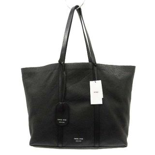 ハイク(HYKE)のハイク CHACOLI LEATHER TOTE BAG トートバッグ 牛革 黒(トートバッグ)