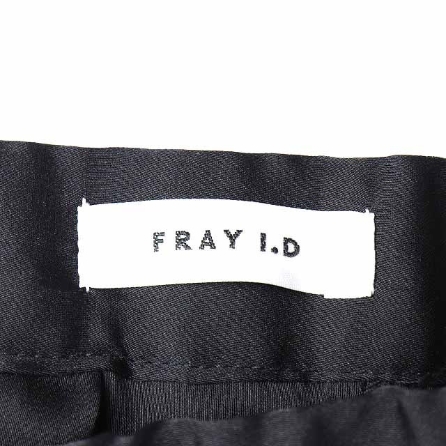 FRAY I.D(フレイアイディー)のフレイアイディー 18SS ワイドパンツ 総レース 0 XS 黒 ブラック レディースのパンツ(その他)の商品写真