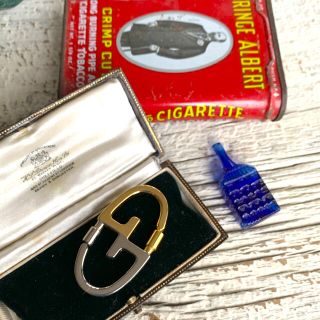 グッチ(Gucci)の70’s伊！オールドgucci！コンビカラーキーリング(キーホルダー)