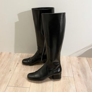 サンローラン(Saint Laurent)の美品 SAINT LAURENT サンローラン ロングブーツ 36(ブーツ)