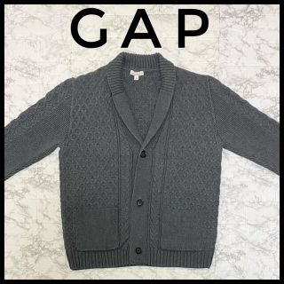 ギャップ(GAP)のGAP ギャップ　メンズ厚手カーディガン　Lサイズ　グレー(カーディガン)