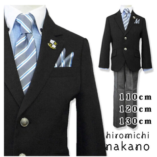 ヒロミチナカノ(HIROMICHI NAKANO)のhiromichi nakano 美品フォーマルスーツ　110〜120(ドレス/フォーマル)