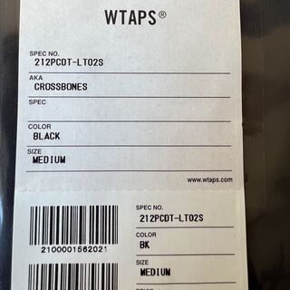 ダブルタップス(W)taps)のWTAPS 21aw クロスボーン Tシャツ CROSSBONES  BLACK(Tシャツ/カットソー(七分/長袖))