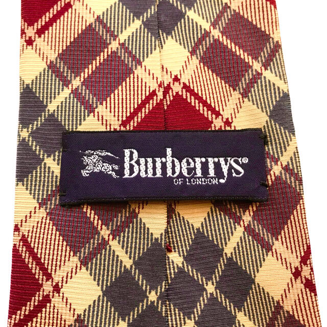 BURBERRY(バーバリー)の【未使用】バーバリー ネクタイ シルク 冬色チェック メンズのファッション小物(ネクタイ)の商品写真