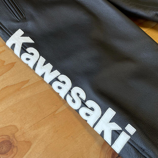 ボトムスス単品 未使用品☆Kawasaki BATES カワサキ ベイツ レザー