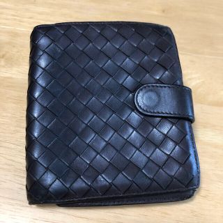 ボッテガヴェネタ(Bottega Veneta)のボッテガヴェネタ　BOTTEGA  VENETA   二つ折り財布　ブラウン(折り財布)