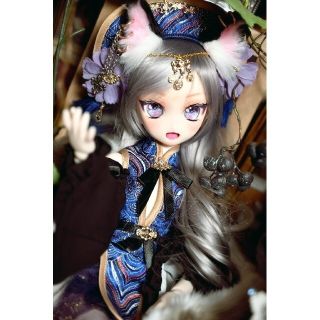 MDD DD ドルフィードリーム 20ミリ レジンアイ　ピンクパープル(人形)