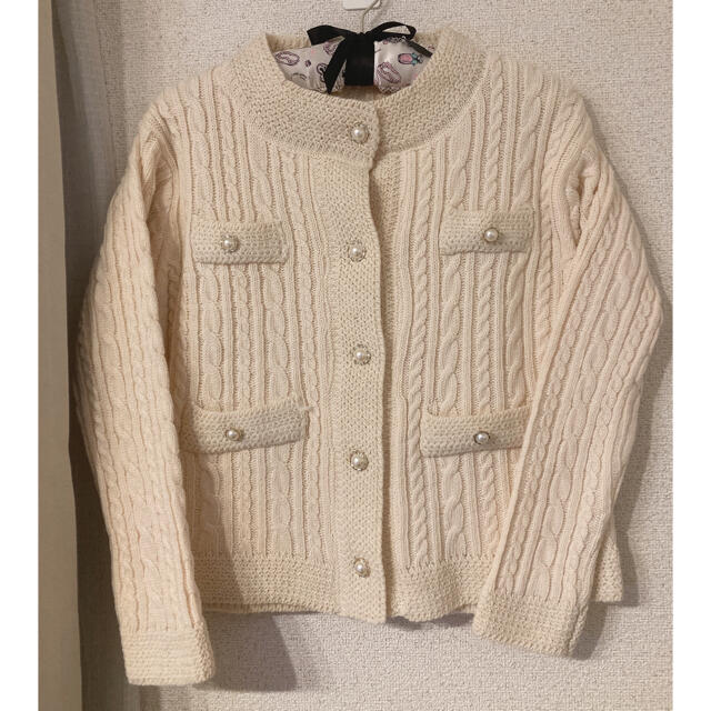 (即納)classic pearl button knit jacket❤︎ 6