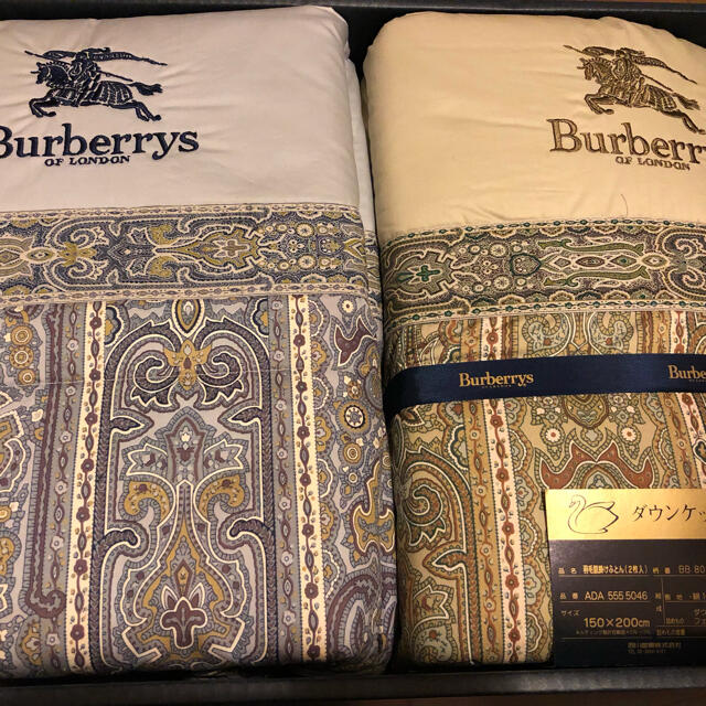 Burberrys羽毛掛けふとん 人気商品の 9000円 www