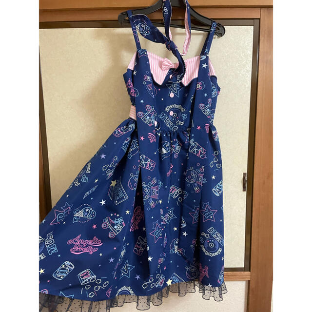 Angelic Pretty Neon Star Diner jsk  setひざ丈ワンピース