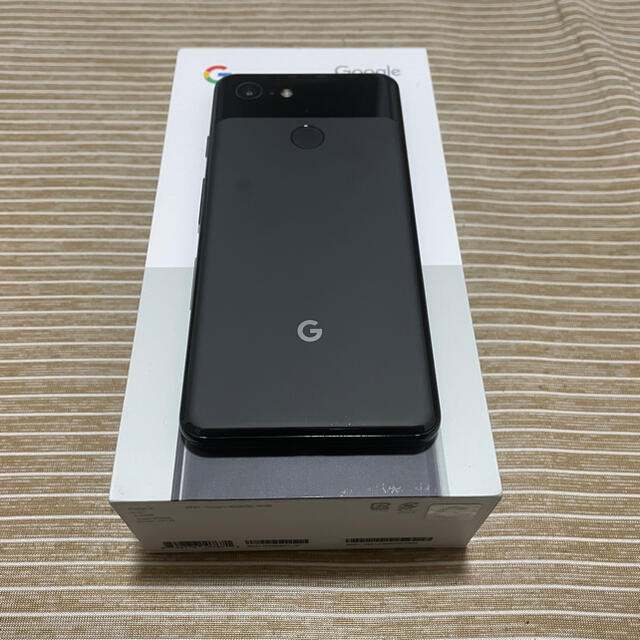 Google(グーグル)のGoogle Pixel3 ピクセル3 ブラック スマホ/家電/カメラのスマートフォン/携帯電話(スマートフォン本体)の商品写真