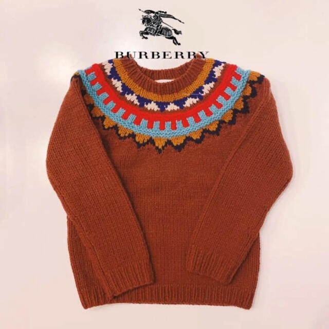 買い最安 BURBERRYチルドレン ニットセーター トップス(その他