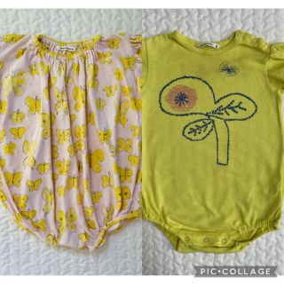 ミナペルホネン ロンパースの通販 100点以上 | mina perhonenのキッズ ミナペルホネン ロンパースの通販 100点以上 | mina perhonenのキッズ