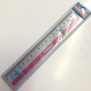 ミツビシエンピツ(三菱鉛筆)の【レア】②トゥインクル 18センチ　定規(キャラクターグッズ)