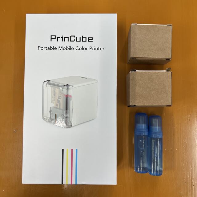 プリンキューブPrinCube モバイルプリンター ハンディプリンター ...