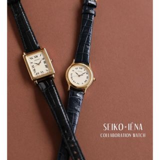 IENA - SEIKO×IENA コラボレーションウォッチ 丸型の通販|ラクマ
