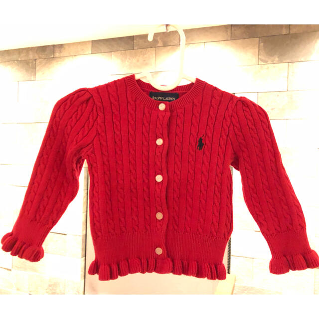 Ralph Lauren Baby ニット　80 キッズ/ベビー/マタニティのベビー服(~85cm)(カーディガン/ボレロ)の商品写真