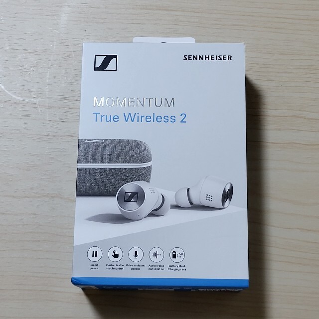 SENNHEISER(ゼンハイザー)のSennheiser Momentum True Wireless 2 ホワイト スマホ/家電/カメラのオーディオ機器(ヘッドフォン/イヤフォン)の商品写真