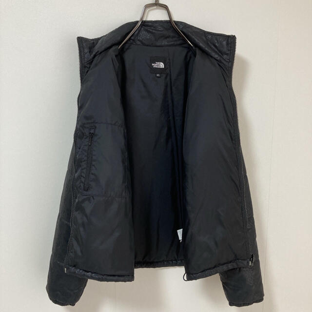 THE NORTH FACE(ザノースフェイス)の美品☆ ノースフェイス キルティングジャケット 花柄 ブラック レディースM レディースのジャケット/アウター(ブルゾン)の商品写真