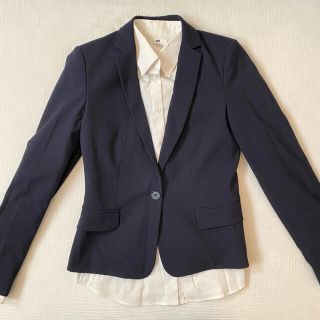 ザラ(ZARA)の美品！スーツ 2点セット☆テーラードジャケット&シャツ　ZARA ユニクロ(スーツ)