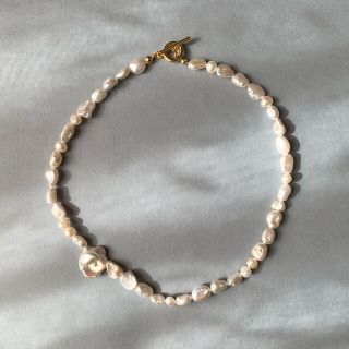 トゥデイフル(TODAYFUL)のoriginal necklace95 淡水パール バロック チョーカー(ネックレス)