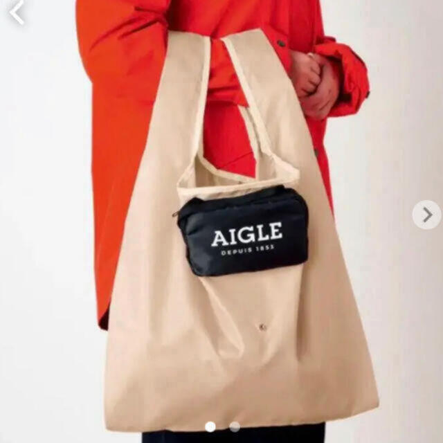 AIGLE(エーグル)のGLOW 6月号付録　AIGLE エコバッグ レディースのバッグ(エコバッグ)の商品写真