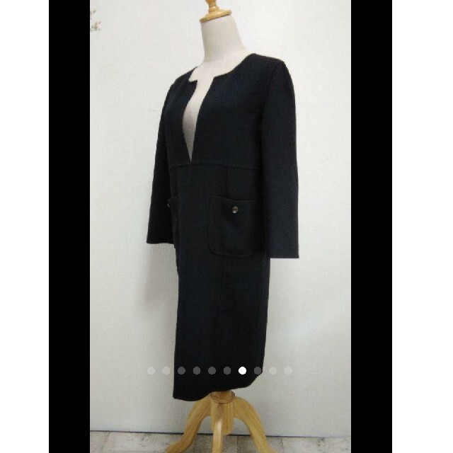 まぁ美品アドーアステッチ入ウールコクーンワンピ/エスマックスマーラ