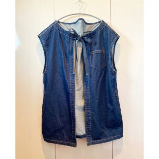 soduk wave denim jacket スドーク デニムベスト smcint.com