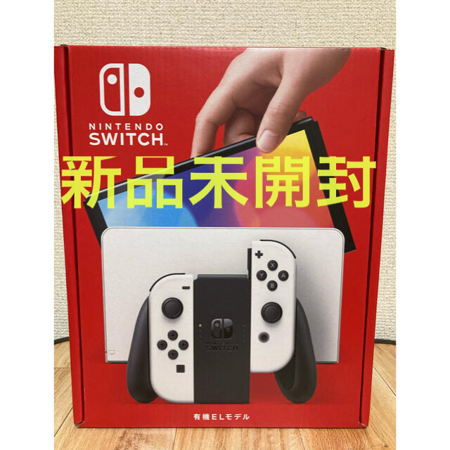 ゲームソフトゲーム機本体Nintendo Switch 有機ELモデル　本体　白