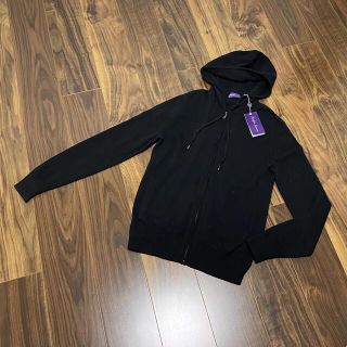 ポロラルフローレン(POLO RALPH LAUREN)のラルフローレン　パープルレーベル　新品　ラルフ　ニット　パーカー　ジップパーカー(パーカー)