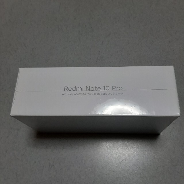 Xiaomi Redmi Note 10 Pro新品未開封グレー デュアルSIM6GBROM