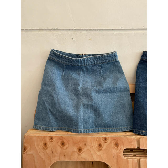 Ron Herman(ロンハーマン)のRHC denim mini skirt set. レディースのスカート(ミニスカート)の商品写真