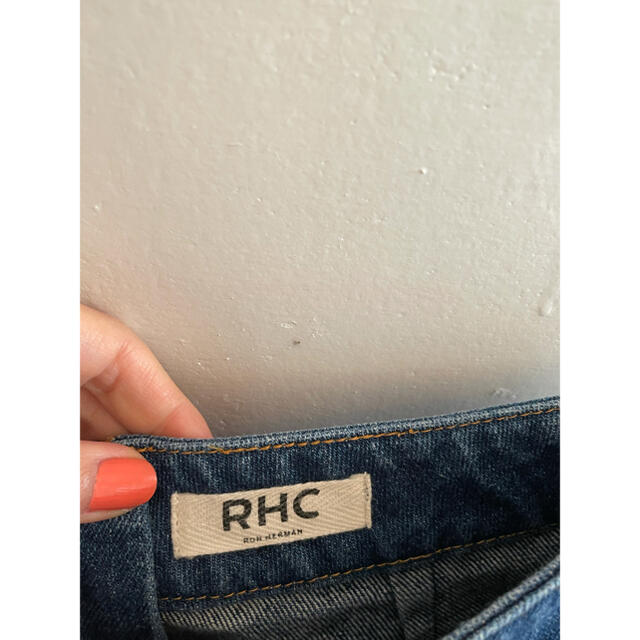 RHC denim mini skirt set. 3