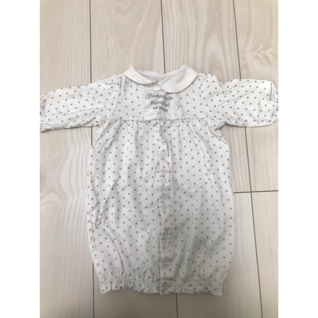 ツーウェイオール　ロンパース　bebe 赤ちゃんの城　ユニクロ キッズ/ベビー/マタニティのベビー服(~85cm)(ロンパース)の商品写真