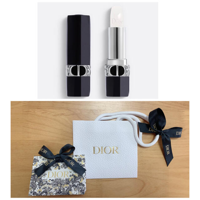 Christian Dior(クリスチャンディオール)のディオール ルージュ ディオール バーム 000 ディオールナチュラル サテン コスメ/美容のスキンケア/基礎化粧品(リップケア/リップクリーム)の商品写真