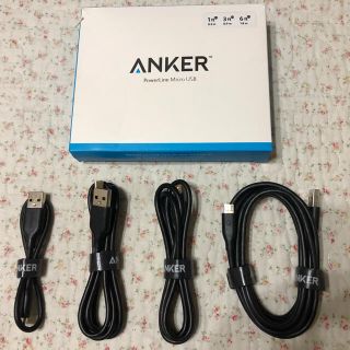 Anker PowerLine Micro USB ケーブル 4本(その他)