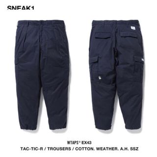 ダブルタップス(W)taps)のwtaps TROUSERS COTTON. WEATHER. A.H. SSZ(ワークパンツ/カーゴパンツ)