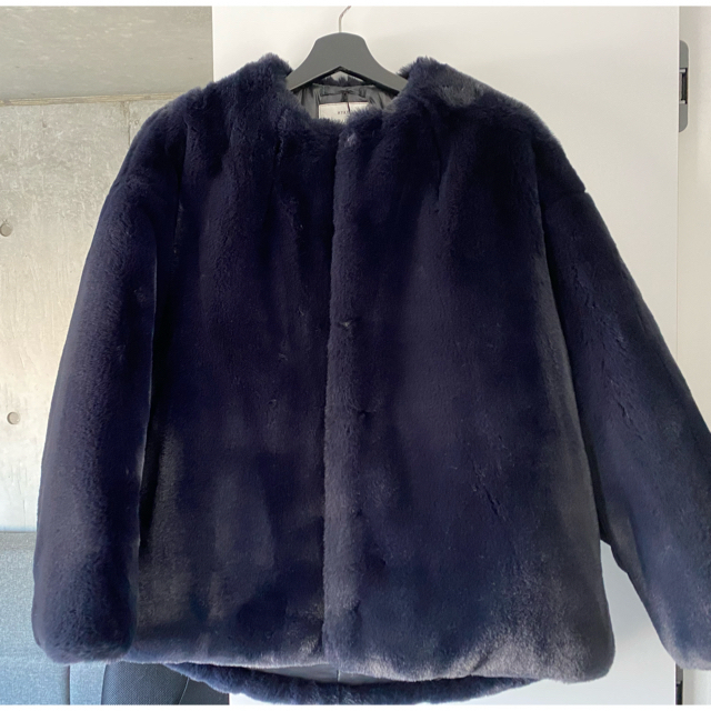 HYKE - HYKE FAUX FUR REVERSIBLE JACKET ファーコートの通販 by HYKE - HYKE FAUX FUR REVERSIBLE JACKET ファーコートの通販 by