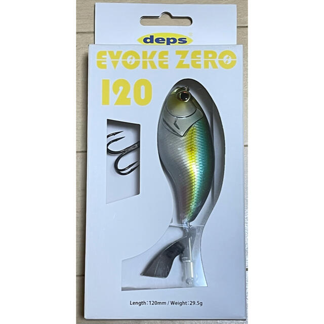 deps  EVOKE ZERO 120    ブルーバックヘリング  新品