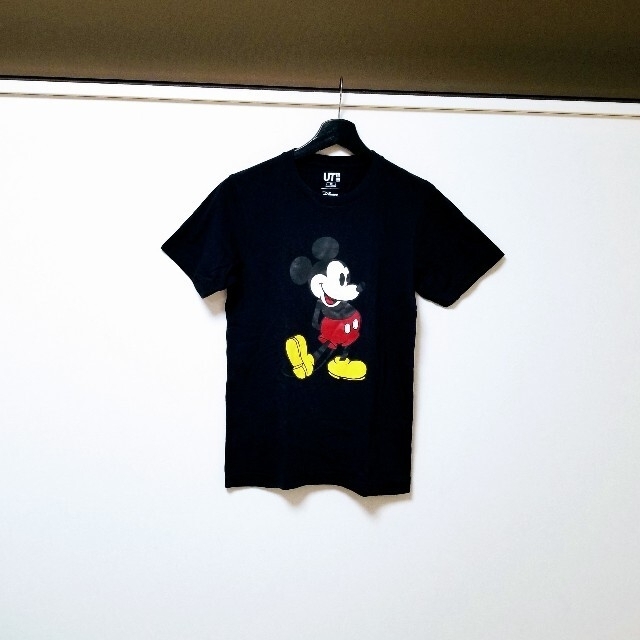Uniqlo Uniqlo ディズニー ミッキー Tシャツ 黒 Xs Disney ユニクロの通販 By くぅ S Shop ユニクロならラクマ