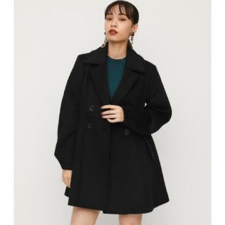 スライ(SLY)のSLY BIG COLLAR FLARE COAT(チェスターコート)