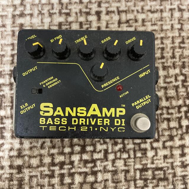 楽器TECH21 SANSAMP サンズアンプ PARA DRIVER DI