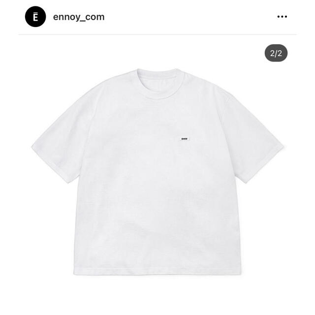 稀少！ennoyの3パックTシャツ白Mスタイリスト私物三好1LDKジルサンダー 1