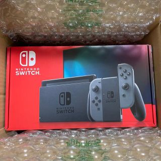 ニンテンドースイッチ(Nintendo Switch)の新品 未使用 Nintendo Switch スイッチ グレー 本体(家庭用ゲーム機本体)