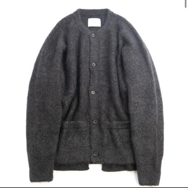 stein 21aw SUPER KID MOHAIR CARDIGAN - カーディガン