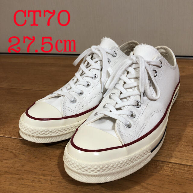 CONVERSE(コンバース)のチャックテイラー CT70 ホワイト 27.5 メンズの靴/シューズ(スニーカー)の商品写真